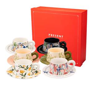 
Modern Housewife Coffee Cup Set Cup Gift Box Women's High-End Exquisite Housewarming, Wedding, Wedding, Birthday Gift
