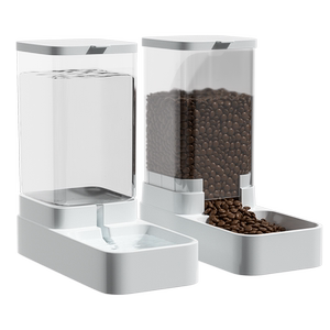 
Cat water dispenser, dog automatic feeder, pet water dispenser, all-in-one mobile water refill, food bowl and basin supplies
