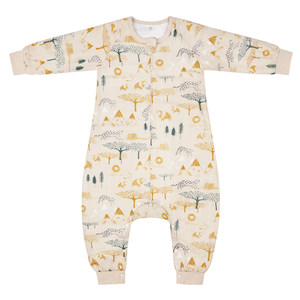 
Griny [feather soft feeling] baby sleeping bag spring and autumn thin baby bamboo cotton gauze universal winter anti-kick quilt