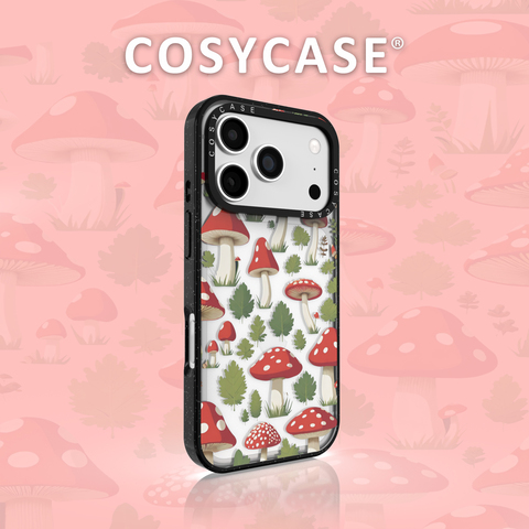 Mushroom Woodland Pattern MagSafe -Pro/Plus/Max/Air – 17, 16, 15, 14, 13 iPhone Case