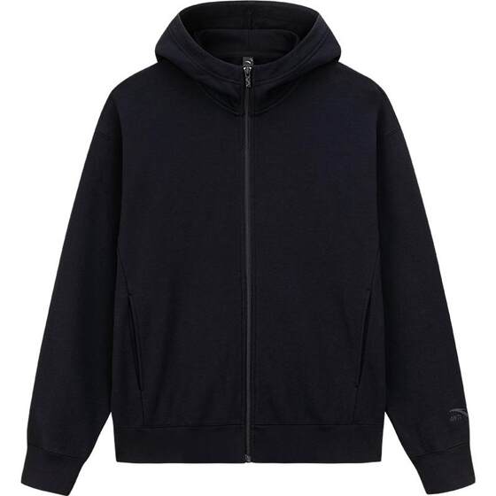 
Super ANTA Men's Hooded Jacket 2026 Spring New Casual Cardigan Solid Color Versatile Long Sleeve 152618704U