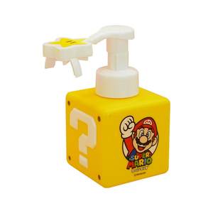 Genuine Mario foam hand sanitizer bottle baby bath bottle children cute star press bottle shower gel toys