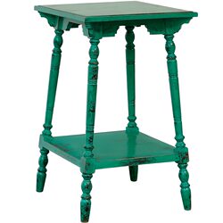 Antique vintage aged pine side table small coffee table