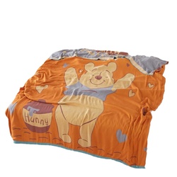 Disney Bamboo Fiber Cold Blanket Thin Section Adult Summer New Nap Air Conditioner Quilt Ice Silk Cool Towel Quilt