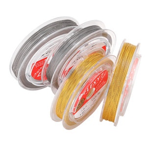 Japan Flexy7 Golden Soft wire steel wire wire handmade DIY beading line bracelet necklace jewelry accessories accessories