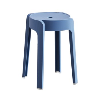 Thickening and simple Nordic style living room square plastic stool
