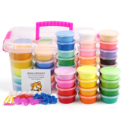Ultra-light Clay Children's Non-toxic Color Mud 24 Color Plasticine Kindergarten Space Clay 36 Special Toys For Primary School Students