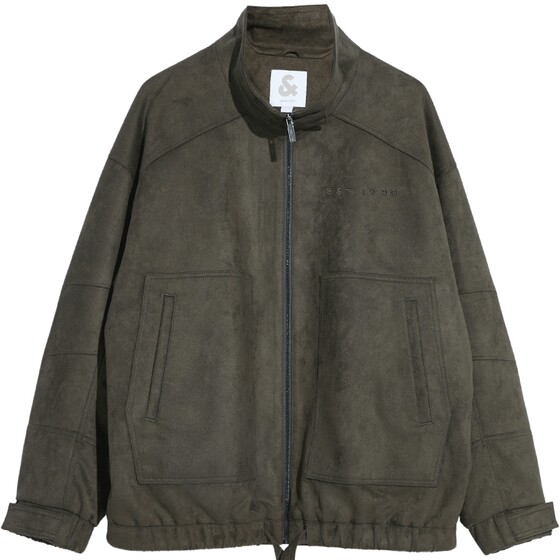 
Jack Jones Autumn New Men's Simple Solid Color Versatile Comfortable Loose Lapel Jacket Jacket Tops Men's Clothing