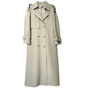 
Tall extended version windbreaker jacket 2025 new model for women this year's popular hot spring and autumn long high-end