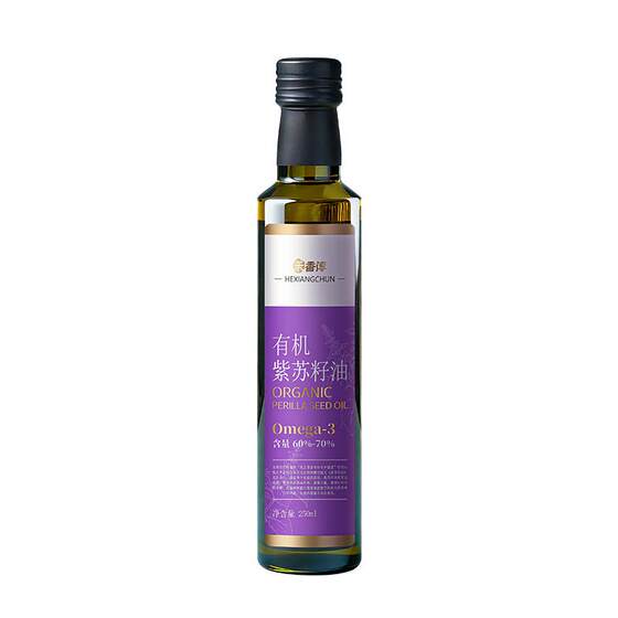 
Pure cold-pressed organic perilla seed oil official flagship store infant food supplement edible oil for children to stir-fry and drink directly