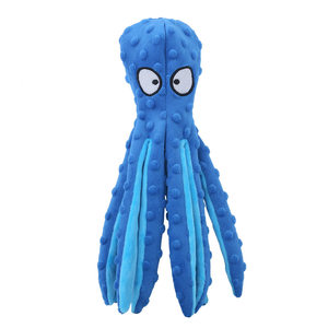 
Dog toy cotton-free simulated leather shell rattle paper sound toy octopus bite-resistant anti-pocket cotton dog toy