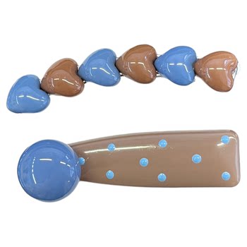 
Sea Salt Milk Coffee~Love Hair Clip for Women 2025 New Style