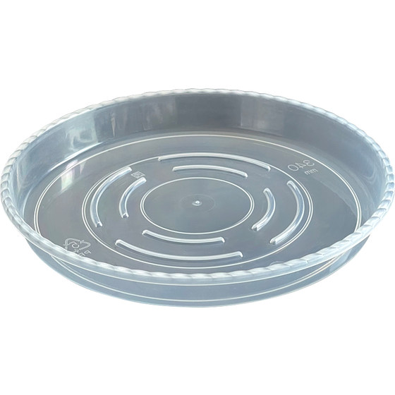 
Small flower pot tray base drain thickened resin plastic extra large gallon succulent breathable transparent round bottom