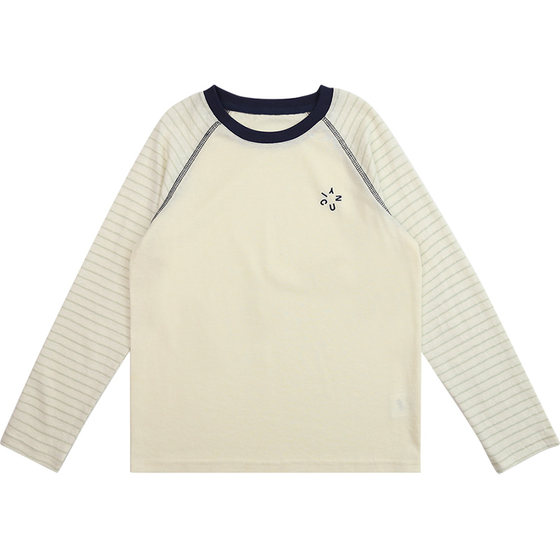 
Chunyi Liangpin boys' lightweight long-sleeved T-shirt 2026 spring new girls ice-sense Lyocell breathable bottoming shirt