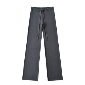 
Latte girls spring and summer fitness pants casual pants high waist wide-leg pants slimming women versatile sports modal fabric