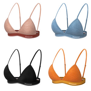 
stonemen [originating from Australia] Tencel U-back French triangle cup thin steel-free beautiful back bra and underwear