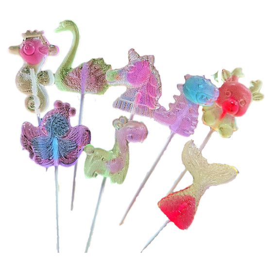 Crystal lollipop children's candy gifts baby sugar-free lollipop 0 sucrose resistant snack maltitol