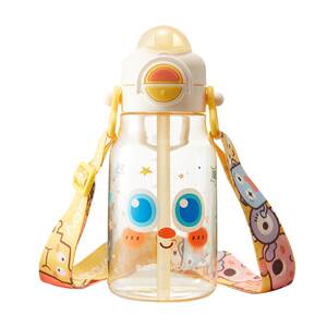 
Royal Pet Big Eye Cute Children's Water Cup Summer Kindergarten School 2-year-old baby drinks water kettle ppsu direct drinking straw cup