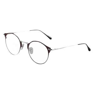 
Parson retro glasses frame for men and women, fashionable face-shaping metal glasses frame, can be equipped with myopia plain mirror PZ15713