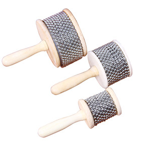 
Orff percussion instruments large, medium and small trumpet 9cm kangbasanzhuqiu cabasa children's early education teaching aids