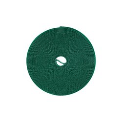 Data cable storage artifact Velcro tie strap