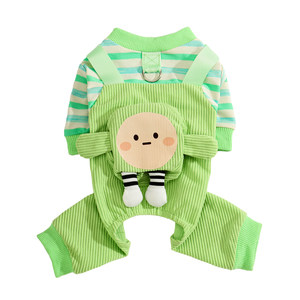 
Puppy clothes spring 2026 new pet anti-hair loss Teddy Bichon Schnauzer Pomeranian four-legged overalls