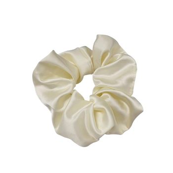 Advanced satin large intestine hair circle is really silk Korean headdress
