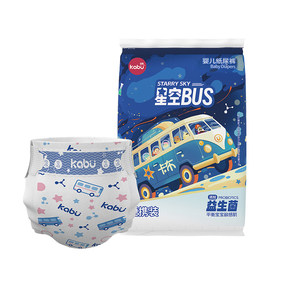 
Kabu Star Bus Probiotic Baby Diaper Baby Pull-Up Pants Ultra-Thin Breathable Diaper Trial Pack