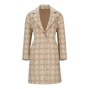 
Jieqi original jacquard limited edition double-sided coat autumn and winter coat N3110