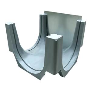 
Ditch accessories right angle elbow finished product drainage ditch u-shaped groove three-way accessories ditch plug four-way finished product elbow