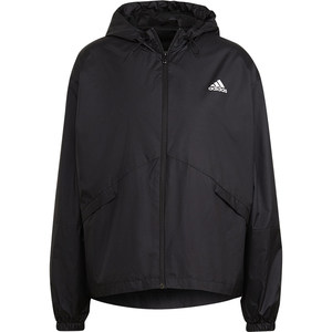 
Adidas/Adidas genuine W LIN WB women's loose classic hooded pattern jacket H07842