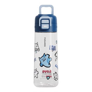 
Fuguang children's water cup for school, summer heat-resistant, anti-fall, portable straw cup for primary school students, new flagship store