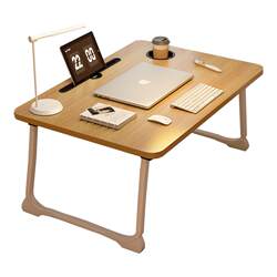 Bed desk folding small table bed desk computer desk bay window bedroom dormitory bed small table study table