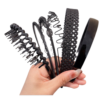 Men's simple outdoor hairband with face wash and invisible