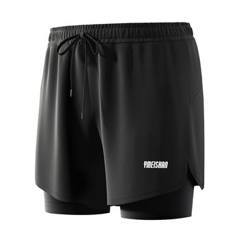 Yimeishan quick-drying flat-angle swimming trunks men
