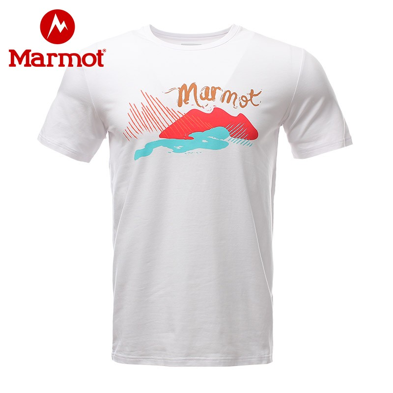 Marmot 土拨鼠 中性款运动T恤 H42764