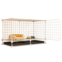 {Pallet cleaning is more convenient} Cat cage indoor use