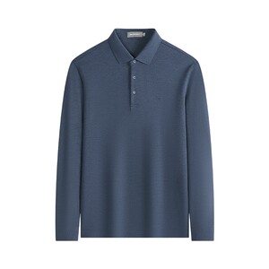
Shanshan men's lapel long-sleeved T-shirt men's 2025 autumn new business casual polo shirt top high-end