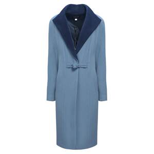 Liang Nuo autumn and winter hair coat women's new slim double -sided wool temperament medium long hair woolen coat ld17410a
