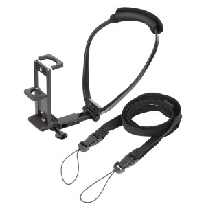 
Reinforcement of mobile phone halter neck bracket collar chest first person video shooting accessories vlog short video shooting live stand Douyin riding lure fishing car photography mobile phone clip