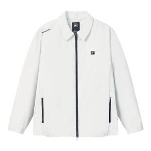 FILA 斐乐官方男士棉服2026春新款休闲简约基础翻领保暖夹克外套