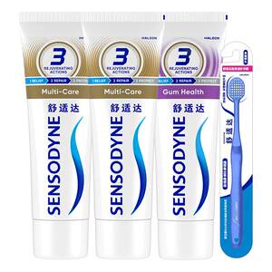 
[Scroll down to enjoy the discount] Sensodyne Anti-Sensitive Toothpaste Contains Fluoride Multi-effect Gum Care for Adults Reduces Plaque and Freshens