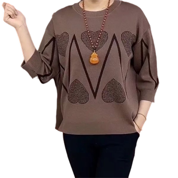 Qiao Qianzi conventional middle -aged mother loose and large size
