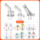 适配好孩子水杯学饮杯奶瓶配件吸嘴吸管重力球硅胶新款吸管组吸嘴