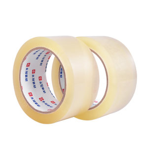 Yongguan transparent tape large roll courier sealing tape sealing tape wide tape paper full box tape wholesale
