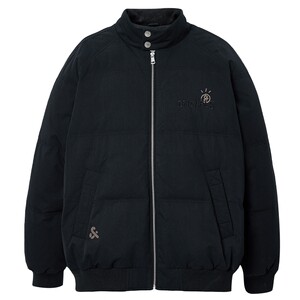 
[Anti-stick and wet] Jack Jones men's spring down jacket is loose and comfortable, stand-up collar, three-dimensional Logo embroidery