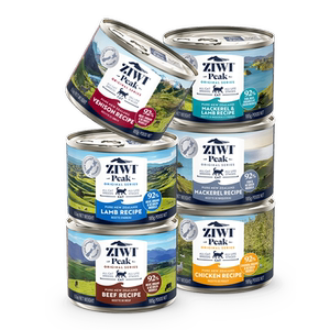 
ZIWI Ziyi peak multi-flavor grain-free staple food canned cat 185g*6 imported cat fattening staple food