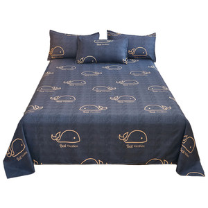 Single single -person summer by single student dormitory Single child 1.5M new water quilts cover three -piece double set