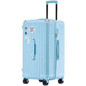ABYO Extra Large Capacity Suitcase Women's 30-inch Thickened Zipper Trolley Case Universal Wheel 26 Password Travel Box Men