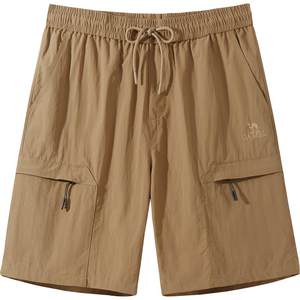 
Camel Men's Water-Repellent Cargo Shorts Men's 2026 Summer Thin Loose Sports Outer Wear Five-Point Shorts